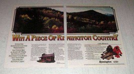 1987 Remington Firearms Ad - A Piece of Country - $18.49