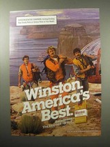 1987 Winston Lights Cigarettes Ad - America's Best - $18.49