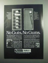 1988 Browning Gold Series Deluxe Gun Safe Ad - No Guts No Guns - $18.49