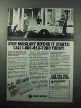 1988 Black & Decker Home Protector Security System Ad - £14.53 GBP