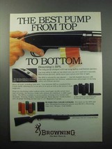 1988 Browning BPS Shotgun Ad - Best Pump - $18.49