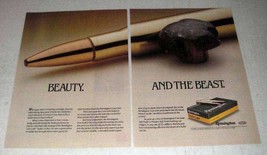 1988 Remington Core-Lokt Bullet Ad - Beauty and Beast - $18.49