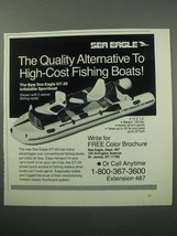 1988 Sea Eagle GT-20 Inflatable Sportboat Ad - $18.49