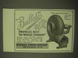 1922 Buffalo Forge Gas and Fume Exhausters Ad - £14.72 GBP