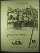 1922 Dixon&#39;s Eldorado Pencil Ad - Must be Responsive - $18.49