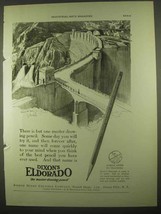1922 Dixon&#39;s Eldorado Pencil Ad - There is But One - $18.49