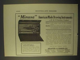 1922 K&amp;E Minusa Drawing Instruments Set Ad - £14.54 GBP