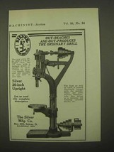 1922 The Silver Mfg. Co. 20-Inch Upright Drill Ad - £14.54 GBP