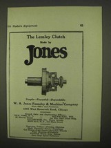 1922 W.A. Jones Lemley Clutch Ad - £14.48 GBP