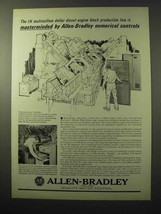 1964 Allen-Bradley Ad - Numerical Control Systems - $18.49