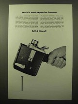 1964 Bell & Howell Autoload Movie Camera Ad - Hammer - $18.49