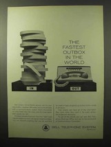 1964 Bell Data-Phone Service Ad - Fastest Outbox - £14.45 GBP