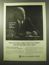 1964 Bell Telephone Ad - Bigger Share of Our Market - £14.45 GBP