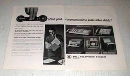 1964 Bell Telephone Ad - Card Dialer, Switchboard - £14.45 GBP