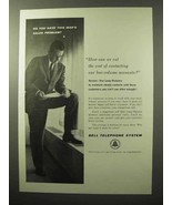 1964 Bell Telephone Ad - Cut the Cost of Contacting - £14.55 GBP