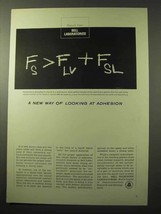 1964 Bell Telephone Ad - Looking at Adhesion - £14.45 GBP