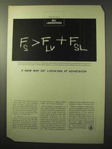 1964 Bell Telephone Ad - New Way Looking at Adhesion - £14.45 GBP