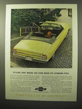 1964 Chevy Chevelle Malibu Super Sport Convertible Ad - £14.54 GBP