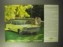 1964 Chevrolet Impala Sport Sedan Ad - Luxurious - £14.53 GBP