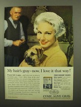 1964 Clairol Come Alive Gray Hair Color Ad - I Love It - $18.49