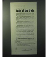 1964 Cornell Aeronautical Laboratory Ad, Tools of Trade - £14.78 GBP