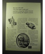 1964 Garrett AiResearch Ad - Life Support Systems - £14.78 GBP