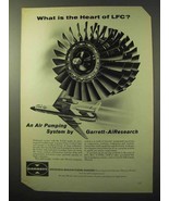 1964 Garrett AiResearch Pumping System Ad - X-21A Plane - £14.54 GBP