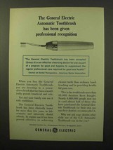 1964 General Electric Automatic Toothbrush Ad - £14.53 GBP