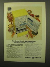 1964 General Electric Spacemaker Refrigerator Ad - £14.78 GBP