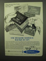 1964 General Motors Service Ad - Backs it Up! - £13.88 GBP