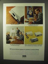 1964 IBM Executary Dictation Equipment Ad - Convenience - $18.49