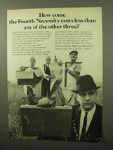 1964 Metropolitan Life Insurance Ad - Fourth Necessity - £14.78 GBP