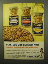 1964 Planters Dry Roasted Nuts Ad - No Fats or Oils - £14.78 GBP