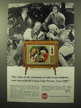 1964 RCA Vista Color TV Ad - Cast of Bonanza - £14.77 GBP