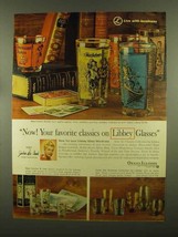 1965 Libbey Glasses Ad - Classics Collection, Rainbow - £14.77 GBP