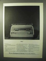 1964 Remington 25 Electric Typewriter Ad - Help - $18.49