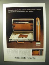 1964 Samsonite Commuter Attache Case Ad - Compact - £14.55 GBP