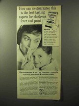 1964 St. Joseph Aspirin for Children Ad - Best-Tasting - £14.64 GBP