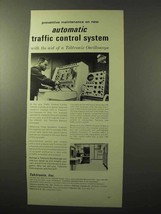 1964 Tektronix Oscilloscope Ad - Traffic Control System - £14.27 GBP