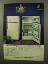 1964 Westinghouse Refrigerator Ad - Our Designers - $18.49