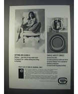 1966 General Dual 90 Tire Ad - Sitting on Cloud 9 - £14.54 GBP