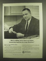 1965 Bell Telephone Ad - Answering Inquiries - £14.45 GBP