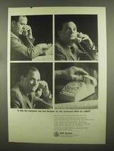 1965 Bell Telephone Ad - The Customer You Lost - £14.45 GBP