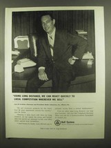 1965 Bell Telephone Ad - React Quickly to Competition - £14.45 GBP