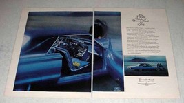 1965 Ford Thunderbird Car Ad - The Private World Of - £14.54 GBP