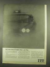 1965 ITT Ad - He&#39;ll Have It Tougher Than a Jet Pilot - £14.50 GBP