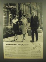1965 Ohio Edison Penn Power Ad - Nurse? Teacher? - £14.55 GBP