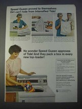 1966 Tide Detergent Ad - Speed Queen Proved - £14.55 GBP