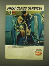 1965 Phillips 66 Petroleum Ad - First-Class Service - £14.48 GBP