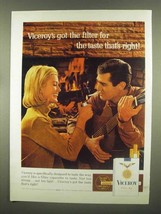 1965 Viceroy Cigarettes Ad - For The Taste - £14.44 GBP
